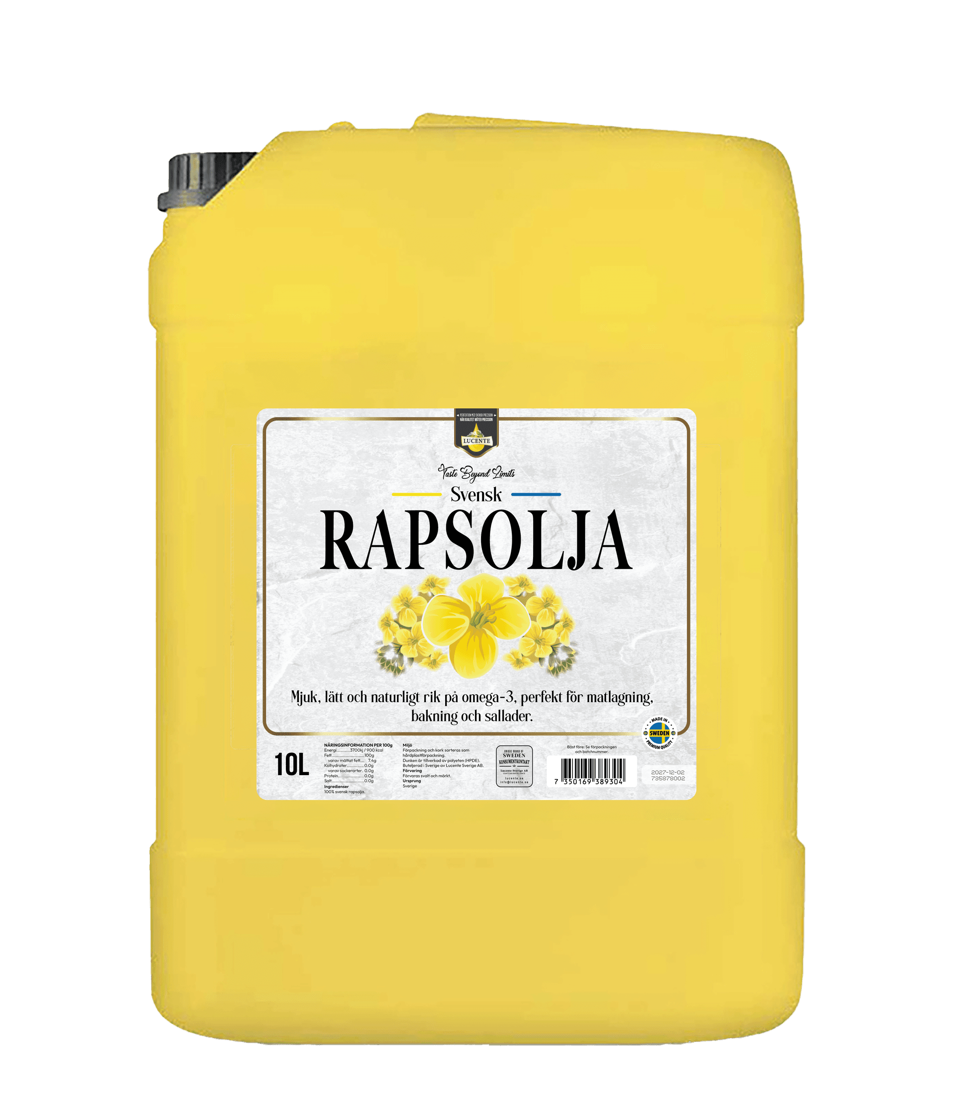 Swedish Rapeseed Oil