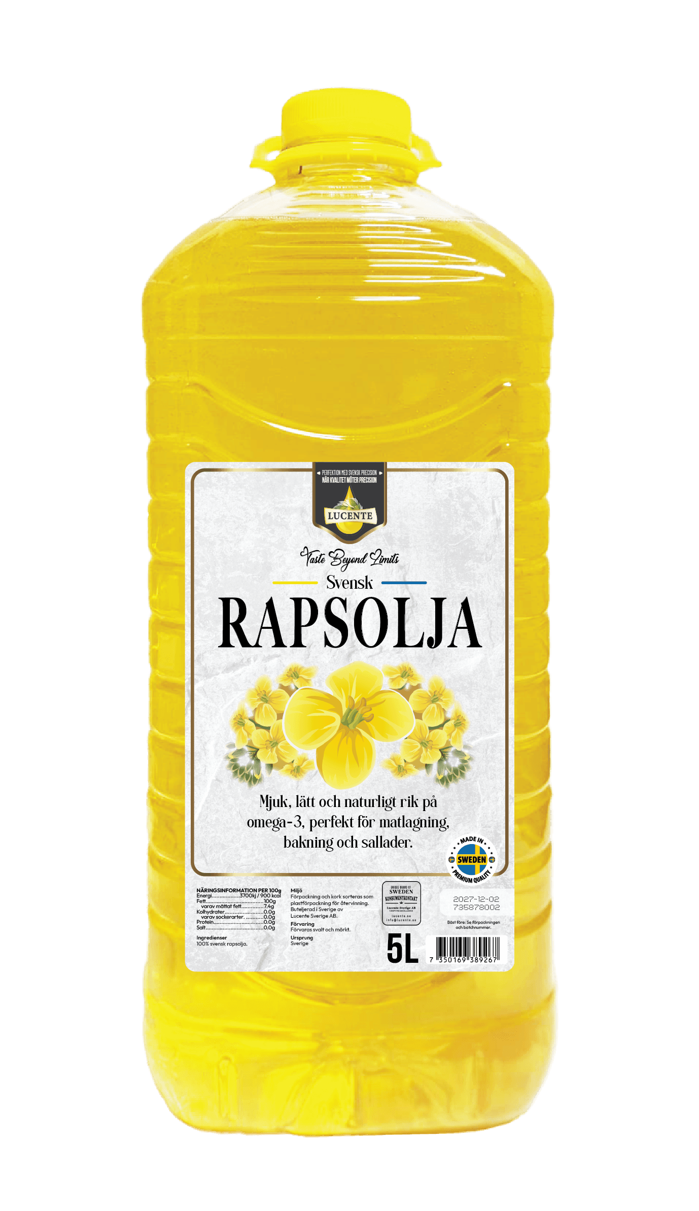 Swedish Rapeseed Oil